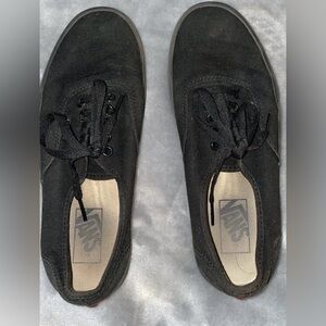 Black vans size 8.5